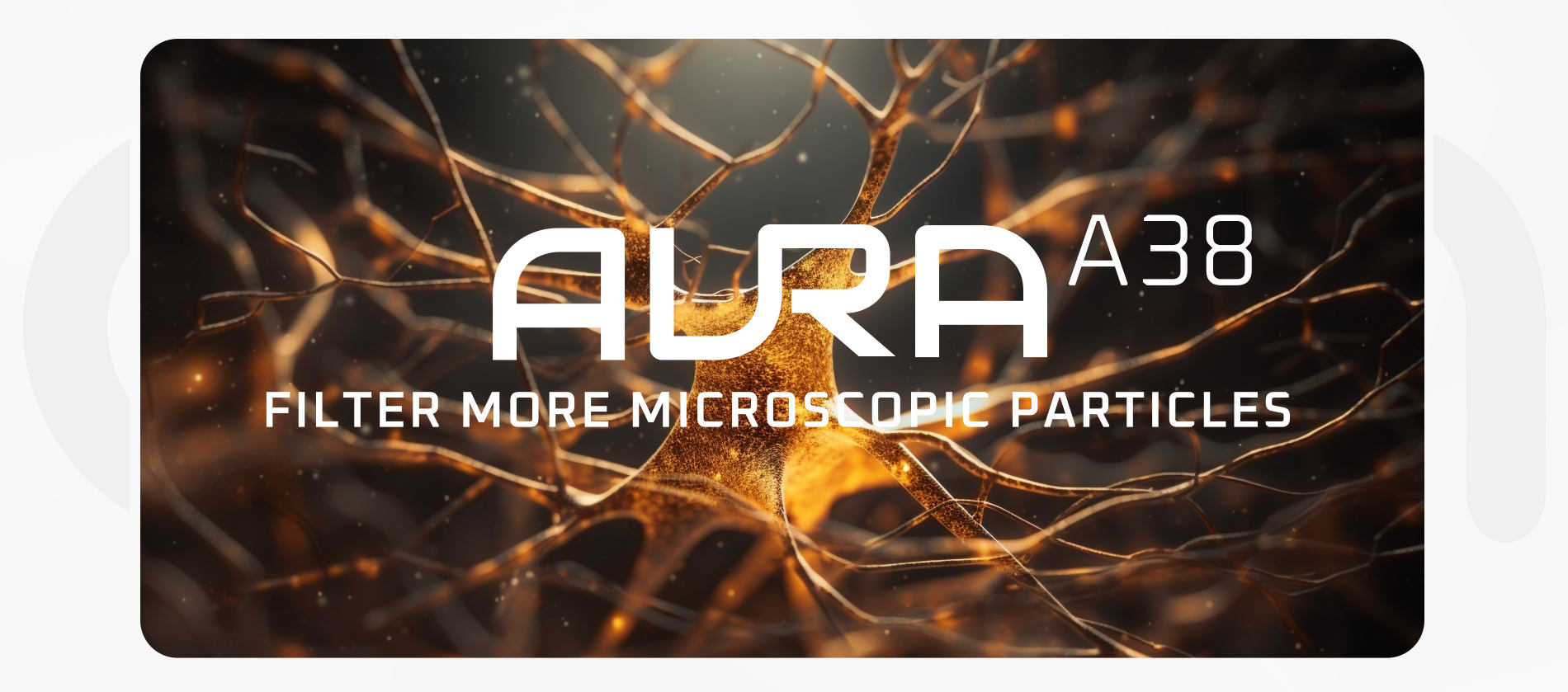 AURA A38 filter more water UF membrane microscopic