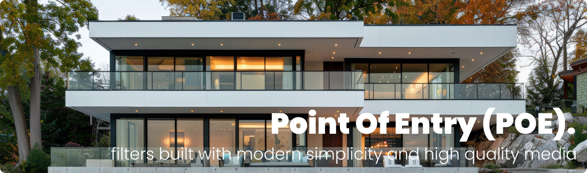 water treatment poe replace filter