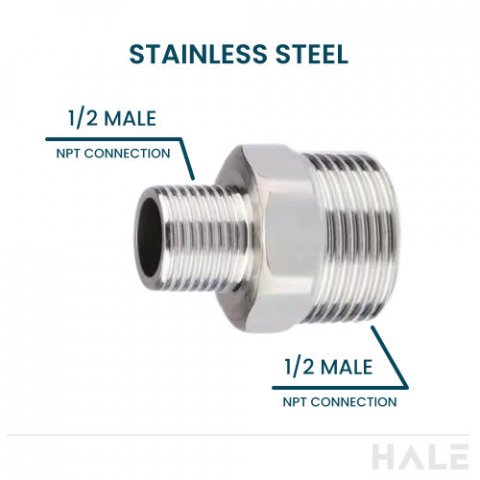 Reducer Male to Male (Stainless Steel)
